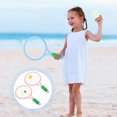 thumbnail image 2 of 1 Set Colored Badminton Racket Kids Training Outdoor Sports Leisure Toys Badminton Set for Kids Children Playing, 2 of 9