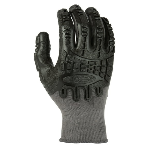 Expert Gardener Impact Gloves Grey/Black Large