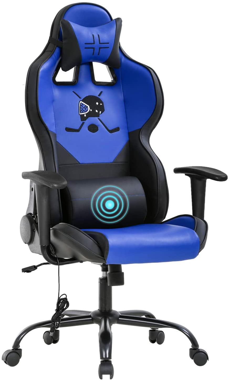 PC Gaming Chair Racing Office Chair Ergonomic Desk Chair with Lumbar Support Headrest Armrest