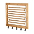thumbnail image 5 of Honey-Can-Do Wall-Mounted Swivel Clothes Drying Rack DRY-09386 Natural, 5 of 5
