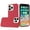Burgundy, variant on For iPhone 16 Pro Max 6.9 inch Classy Slick Chromed Around Hybrid Case Cover - Hot Pink