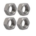 thumbnail image 1 of Unique Bargains 4pcs M20 Thread 2.5mm Pitch Metric Carbon Steel Left Hand Hex Nut, 1 of 1