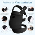 thumbnail image 3 of Momcozy Cangurera Ergonómico Bebé, Portabebés Material de Malla Transpirable, Mochila Para Bebé BC001, 3 of 8