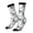 2 Black-1, variant on African Animals Print Adult Socks for Men & Women,Calf Socks, Ankle Socks,Boots Socks,Breathable Casual Sock,Unisex Crew Socks