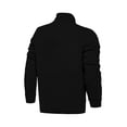 thumbnail image 4 of VBTAPA Oversized Knit Sweatshirt for Men Soft Cotton Knitted Long Sleeve Henley Sweatshirts Big and Tall Casual Stylish Sweaters Black L, 4 of 8