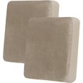 thumbnail image 1 of sasyxdc Velvet Couch Cushion Covers  Soft Sofa Seat Covers for sectional 3 Cushion Couch Washable  Magic Sofa Slipcover with Elastic Bottom  Non-Slip Furniture Protector for Pets  Kid(3PC, 1 of 6