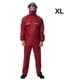 thumbnail image 1 of Chubasquero impermeable para motocicleta, para hombre, de doble capa, engrosado, para ciclismo, cobertura de cuerpo completo, ropa para lluvia, rojo, xL sidaley HA6115-09B, 1 of 6