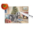 thumbnail image 3 of Scottish Deerhound Cozy Christmas Glass Cutting Board Large 12 in x 15 in, 3 of 5
