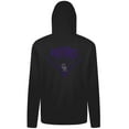 thumbnail image 3 of Men's Levelwear Black Colorado Rockies Podium Primary Pullover Hoodie, 3 of 3