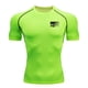 thumbnail image 5 of Ceisia Men's Tactical Flag Compression T-shirt Slim Fit Short Sleeve Round Neck High Elastic Fitness Running Tee Tops Green XXL Gifts, 5 of 6