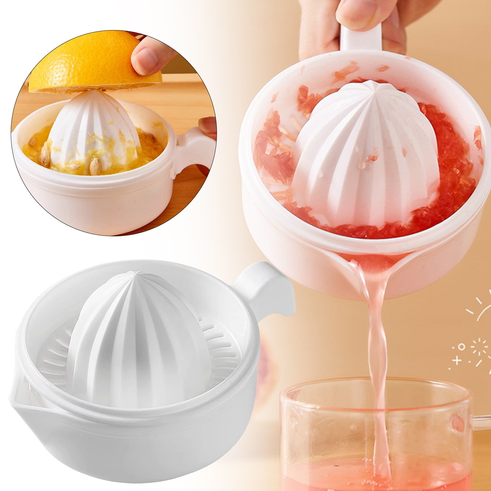 KitchenAid キッチンエイド スクイーザー レモン搾り キッチンツール KitchenAid Plastic Manual Lemon Citrus Fruit Squeezer and Juicer