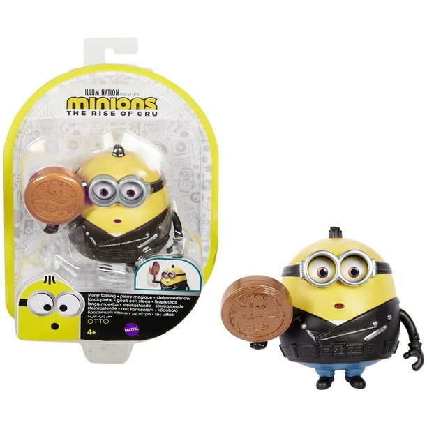 Minions Stone Tossing Otto Action Figure Toy For Kids 4 Years Old Up Walmart Com Walmart Com