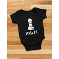 thumbnail image 3 of Chess King Queen Pawn Family Matching Shirts Dad Mom Baby Matching Outfits Set Baby Black NB (0-3M) / QUEEN Black Medium / King Black Large, 3 of 5