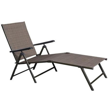 Pool Chaise Lounge Chair Recliner Outdoor Patio Furniture Textilene Pool Chaise Lounge Chair Recliner Outdoor Patio Furniture Textilene Adjule