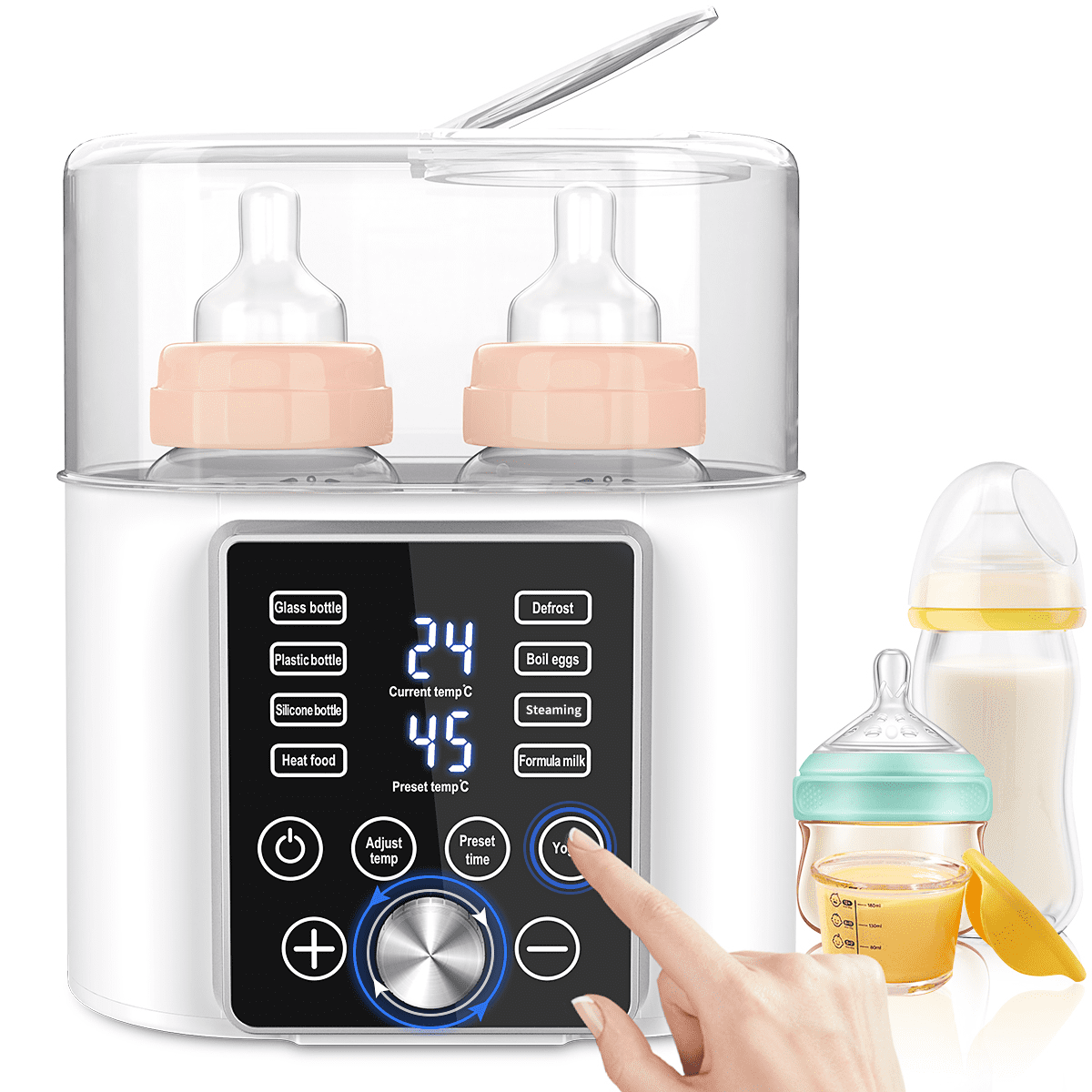 Cshidworld 12-in-1 Double Bottle Warmer photo 1