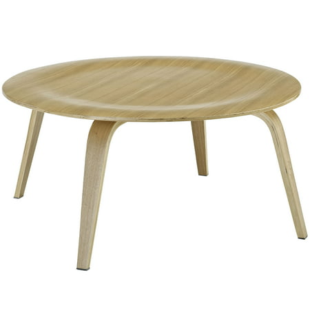 Simple Relaxmodway Plywood Durable, Round Plywood Coffee Table