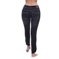 thumbnail image 2 of Goode Rider Womens Equestrian Knee Patch Indigo Denim Jean Size 36L, 2 of 3