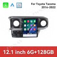 thumbnail image 2 of ZWNAV 12.1 inch QLED Touch Screen Android 13 For Toyota Tacoma 2016-2022 GPS Navigation Wireless Carplay Radio Player Head Unit, 2 of 11
