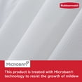 thumbnail image 3 of Rubbermaid White Waterproof Fabric Shower Liner, 70" x 72", 3 of 10