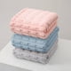 thumbnail image 5 of Juego de 3 Toallas Absorbentes de Terciopelo a Rayas Xiying para Niños: Toallas Suaves y de Secado Rápido para El Baño y El Gimnasio., 5 of 7