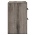 thumbnail image 6 of Signature Design by Ashley Fondenlane Two Drawer Night Stand with USB Charging, Weathered Gray, 6 of 9