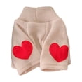 thumbnail image 2 of Guiexla Pet Pullover Fashionable Love Pattern Dog Shirt Comfortable Warm Cat Two-Legged Clothing Pet Supplies, 2 of 8