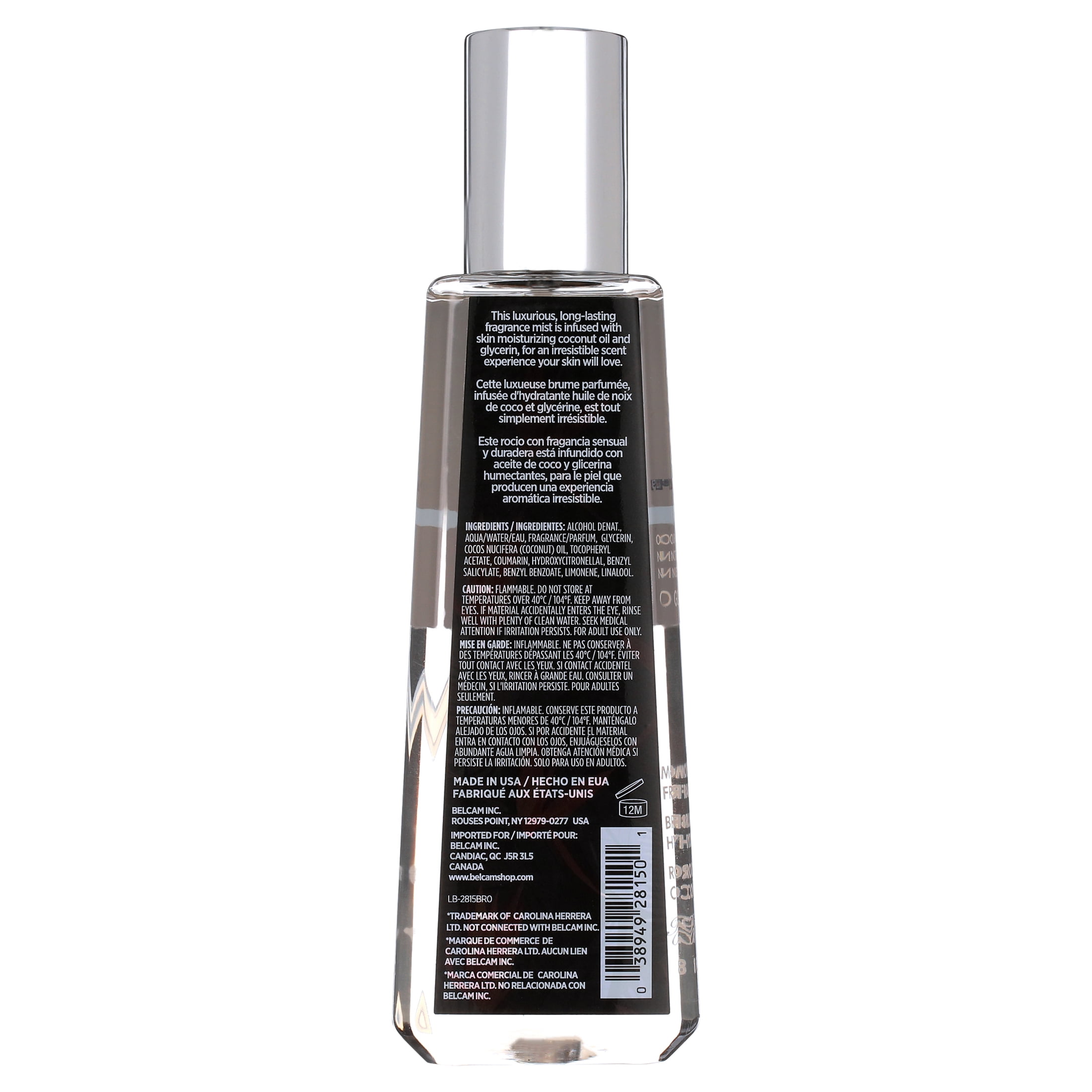 ParfumsBelcam Premiere Editions Version of Good Girl Body Spray for Women, 8 fl oz