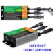 thumbnail image 4 of Riwesomey Rejilla Tie Micro Inverter 22-50V Convertidor de voltaje solar Impermeable Mejora profesional Reemplazo eléctrico al aire libre Herramientas eléctricas 150L CA 110V 130W Riwesomey TO010482-05, 4 of 6
