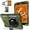 Camo Green, variant on REQO for iPad Mini 5 / Mini 4 Case 7.9 Inch, with Pen Holder Portable Hybrid Shock-Proof Cover with 360° Rotatable Hook&Loop Handle, Shoulder Strap.