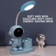 thumbnail image 4 of Fiudx Lámpara de Escritorio de Astronauta, Luz Led Recargable, Diseño de Bolígrafo Compacto, Manguera Metálica Flexible, Carga Usb, Ideal para Estudio, Oficina y Dormitorio, Tamaño Compacto de 7,2 X, 4 of 7