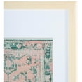 thumbnail image 4 of SAFAVIEH Historia 23 in. Framed Textile Wall Art, Green/Pink, 4 of 5