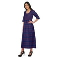 thumbnail image 2 of Moomaya Printed Kurta Long Tunic Tops Women Summer Wear Ladies&nbsp;Kurti For Women, 2 of 5