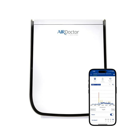 Purificador de aire AIRDOCTOR 2000i Smart para habitaciones y dormitorios pequeños