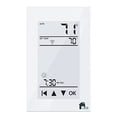 thumbnail image 2 of EconoHome GFCI WiFi Thermostat - Programmable Touchscreen with User-Friendly Floor Heat Control in Fahrenheit and Celsius - Google Home and Alexa Compatible with a Sleek and Attractive 4-Inch Display, 2 of 4