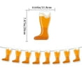 thumbnail image 2 of SENIURIS Beer Banners Decorations, Beer Streamer Mug Pennant Flag for Party Birthday Wedding and Party Supplies. (Foot Bear), 2 of 6