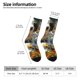 thumbnail image 2 of Balery Sunflower Field Spotted Dog Calcetas Largas con Estampado para Hombre y Mujer – Suaves y Transpirables, Talla Única (US 5-11), 2 of 6