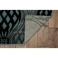 thumbnail image 5 of Linon Miso Mylon Machine Made Polypropylene 5'x7'6" Rug in Black, 5 of 6