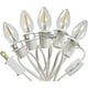 thumbnail image 1 of 5 Base C7 String Bulbs Christmas Village Light Accessory Cord With 5 Led Light Bulb, 1 of 5