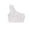 White, variant on Fozruso Toddler Kids Girls Dance Tank Top One Shoulder Racerback Tie Dye Crop Sleeveless Sports Dance Top For Ballet Gymnastics Dancewear Summer Tees,Sizes 2-3 Years Black