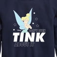 thumbnail image 3 of Tinker Bell - Don't Even Tink About It  - Toddler And Youth Crewneck Fleece Sweatshirt, 3 of 5