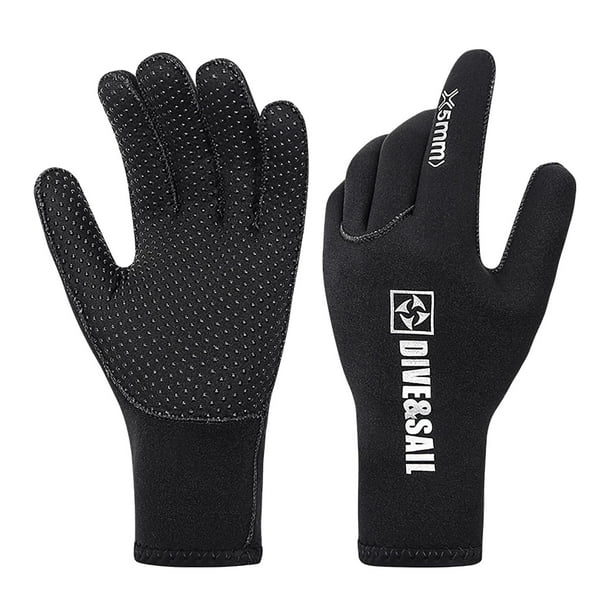 Guantes de buceo para mantener el calor en invierno, flexibles, elásticos, antideslizantes, para traje de neopreno SG kusrkot Guantes de buceo