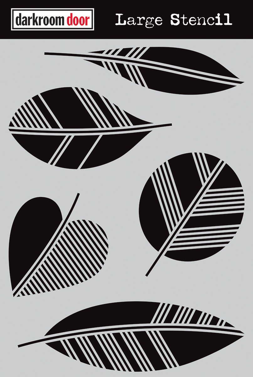 Darkroom Door Stencil 9/"x12/"-dots