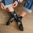 thumbnail image 3 of Fuzoiu Jellyfish Print Adult Socks, Crew Moisture-wicking Socks, Unisex Cushion Crew Socks,Casual Sports Ankle Socks, 3 of 7
