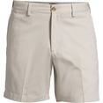 thumbnail image 3 of Lands' End Men's No Iron 6" Comfort Waist Plain Front Chino Short, 3 of 6