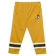 thumbnail image 4 of Preschool Outerstuff Black/Gold Pittsburgh Penguins Denting the Net Long Sleeve T-Shirt and Pants Set, 4 of 5