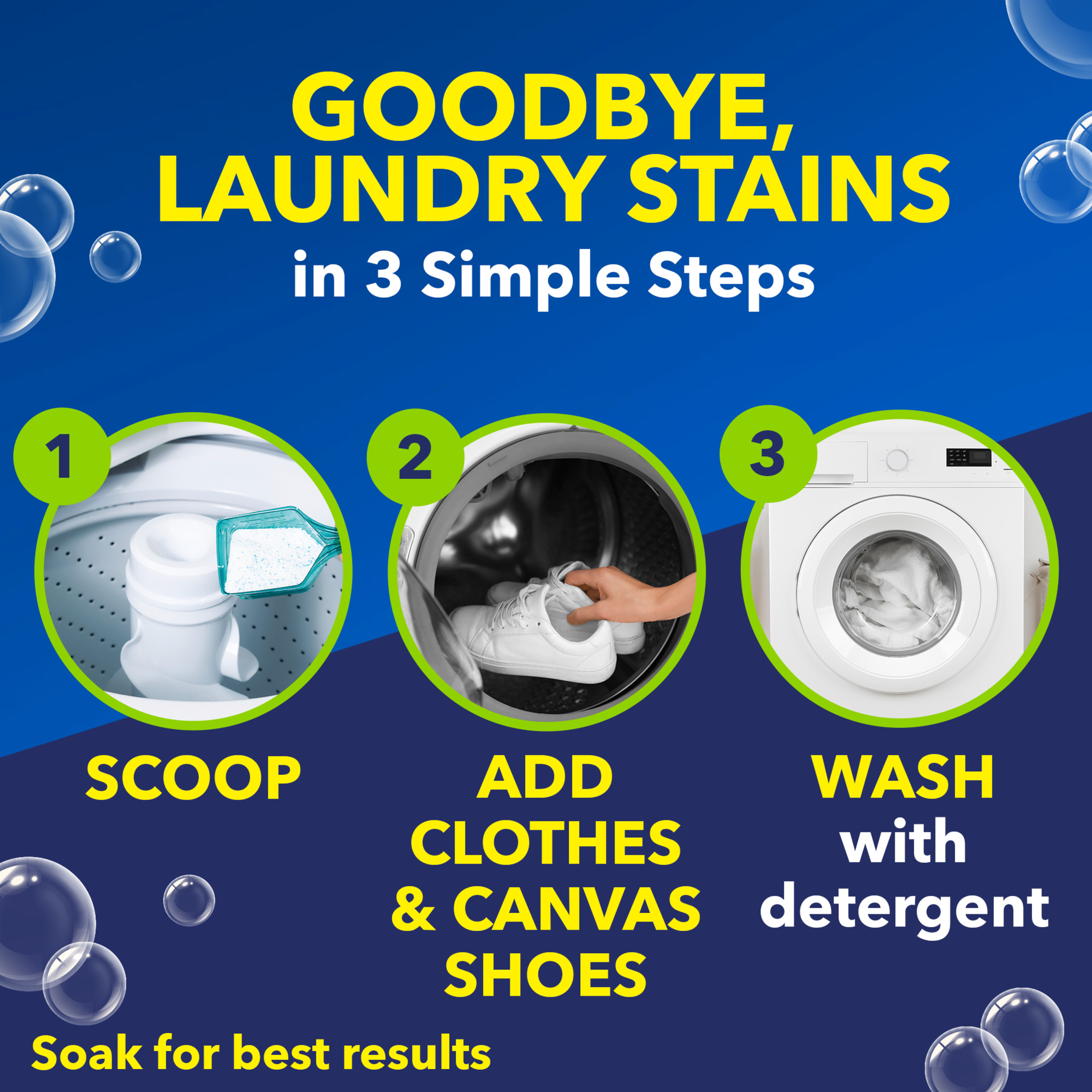 OxiClean Free Versatile Stain Remover Powder, 3 lb photo 7
