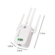 thumbnail image 3 of Extensor de señal WiFi Herrnalise para el hogar - Cobertura de hasta 3229 pies cuadrados - Repetidor y amplificador de señal de Internet inalámbrico de largo alcance con puerto Ethernet, 3 of 8