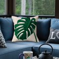 thumbnail image 3 of Pedty Pillowcases Pillowcase Covers Decorative Linel Series Basana Leaf Can Be Gravitable Tropical Pillow Sleeve, 3 of 3