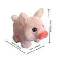 thumbnail image 3 of Pig Stuffed Animal, Mommy Pig Plush Kawaii Chirstmas Birthday Gift for Teen,Home Decor （Pink）, 3 of 3