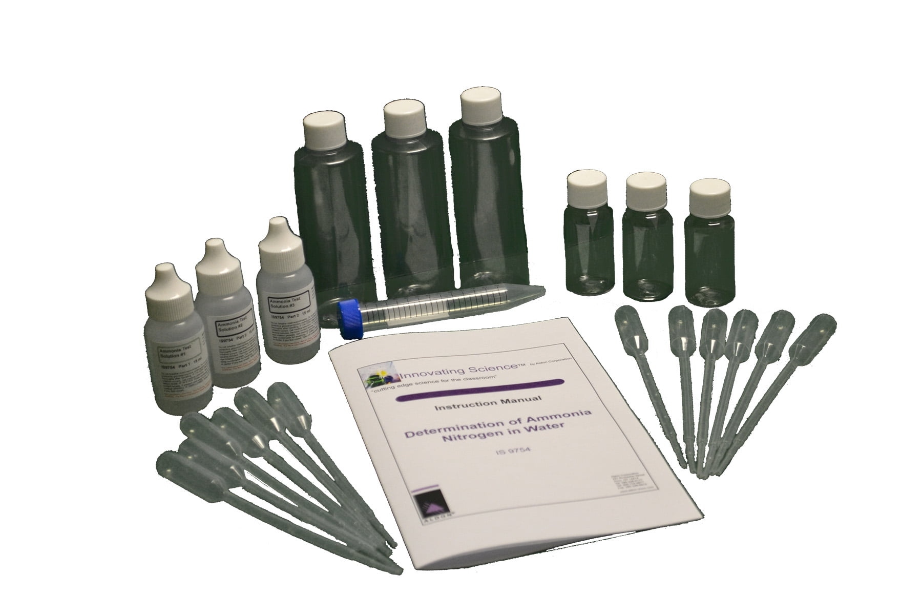 Portable Ammonium Nitrogen Concentration Water Testing Kit - Materials for 40 Tests